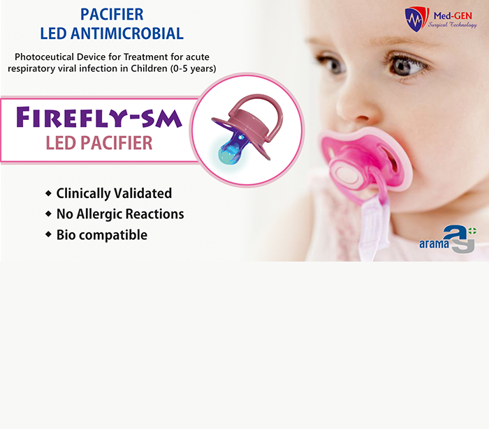 Pacifier Led Antimicrobial
